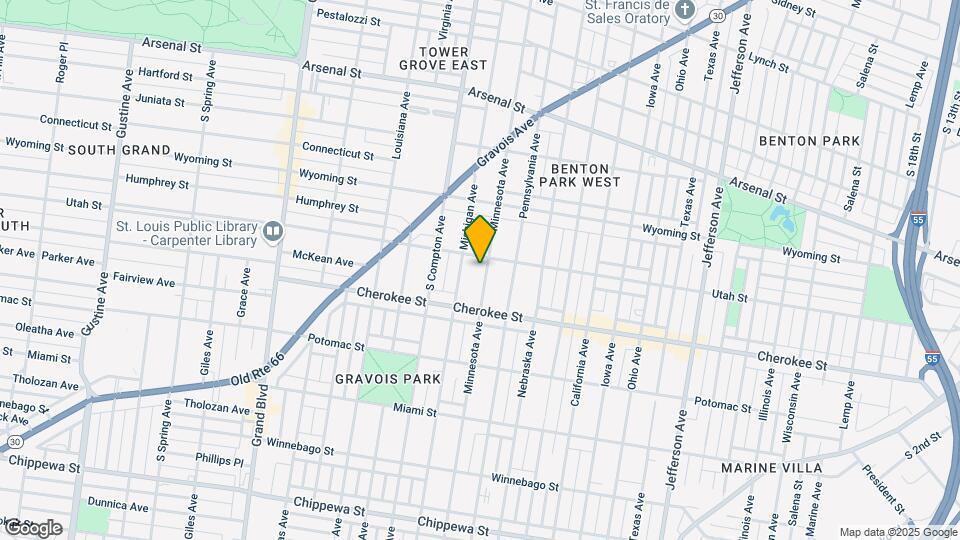 3315 Minnesota Ave Mapa y Detalles de la Ubicación