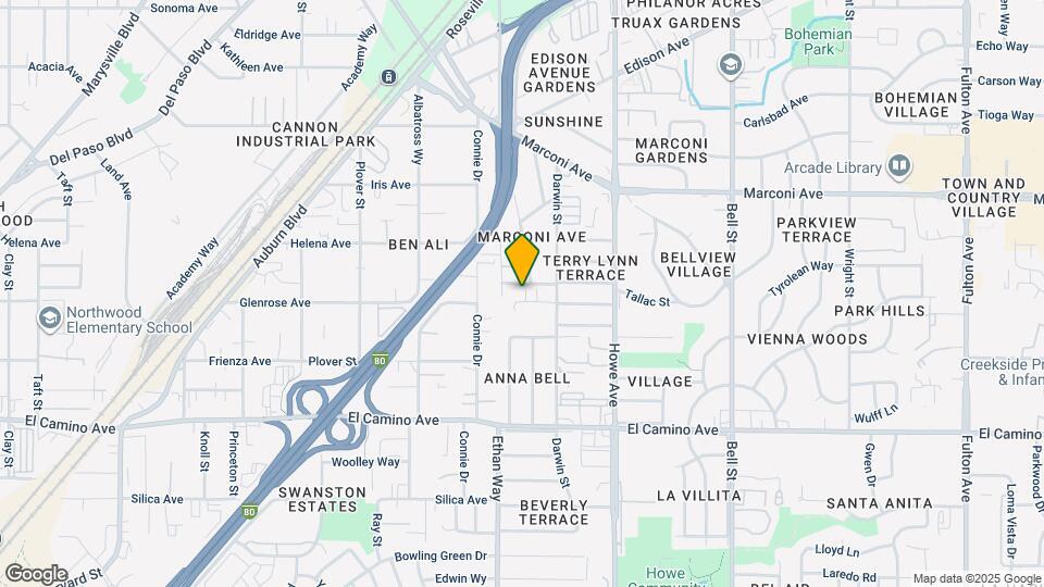 2044 Red Robin Ln Map and Location Details