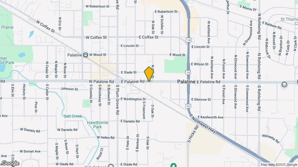 151 E Palatine Rd Map and Location Details