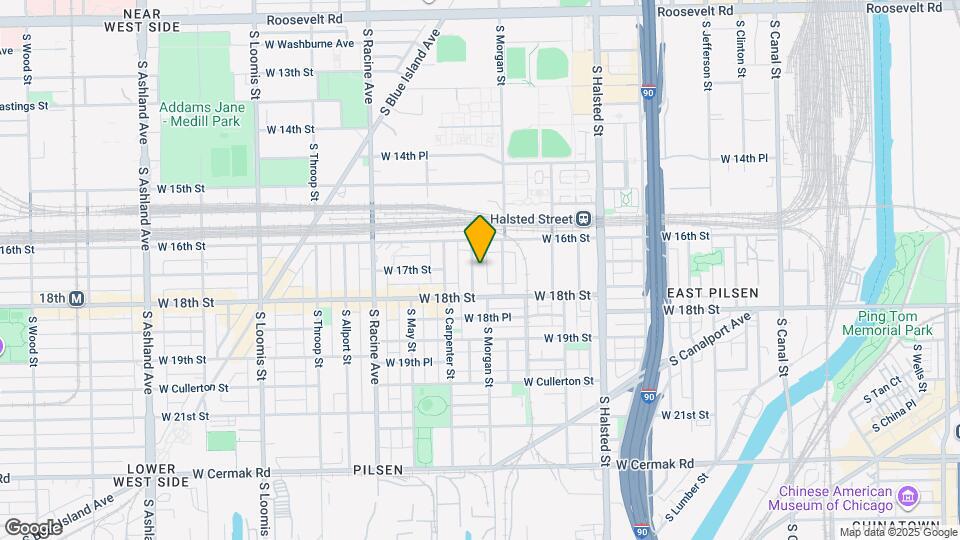 1629 S Miller St Map and Location Details