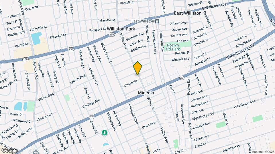 321 Willis Ave Mapa y Detalles de la Ubicación