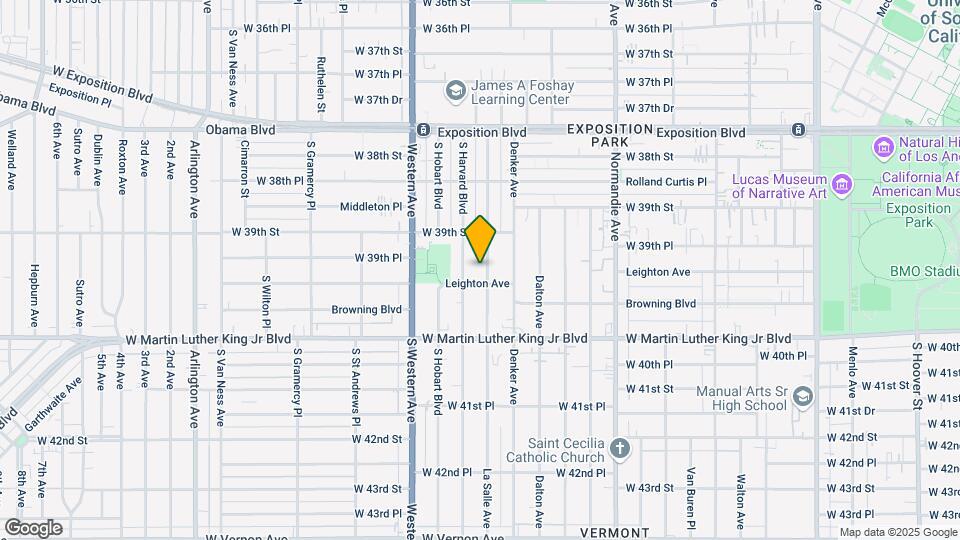 3935 La Salle Ave Map and Location Details