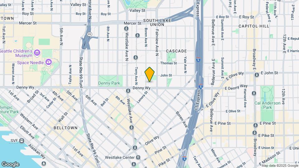 110 Boren Ave N Map and Location Details