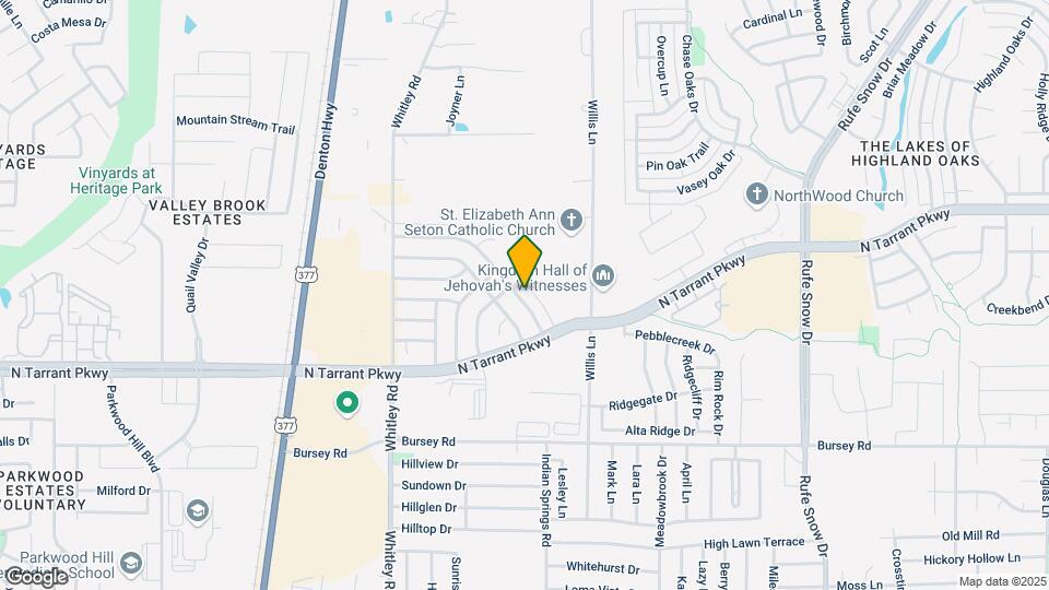 2067 Palomino Trail Map and Location Details