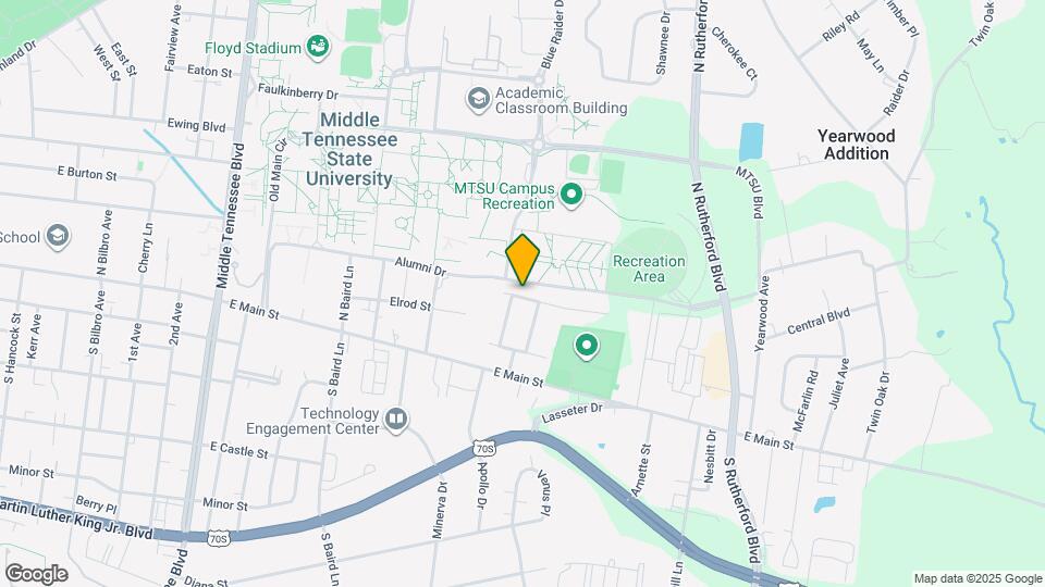 1817 Ragland Ave Map and Location Details