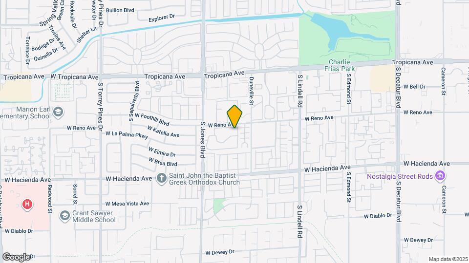 5142 S Jones Blvd Map and Location Details
