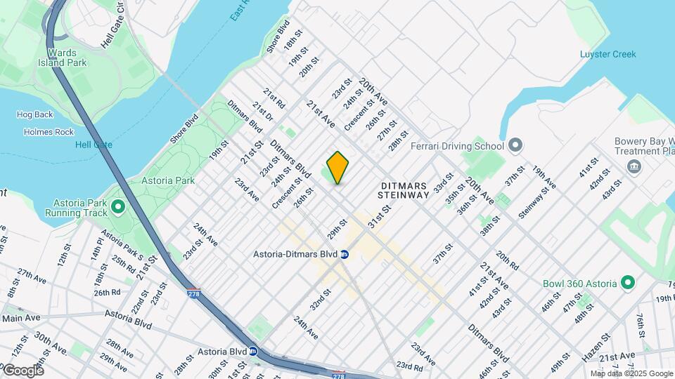 21-71 27th St Mapa y Detalles de la Ubicación