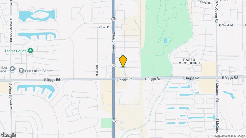 127 E Gemini Pl Map and Location Details