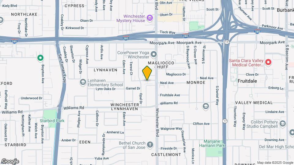 3166 Neal Ave Map and Location Details