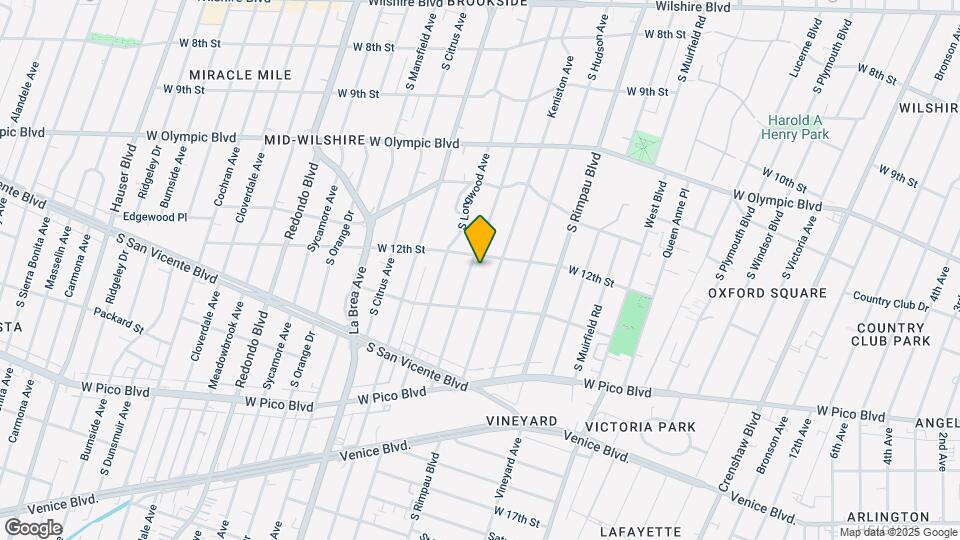 1212 S Tremaine Ave, Unit 1212 Map and Location Details