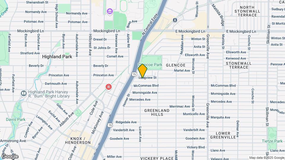5304 Longview St Map and Location Details