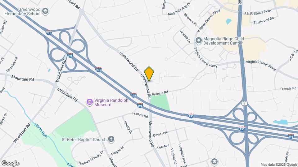 10539 Greenwood Rd Map and Location Details