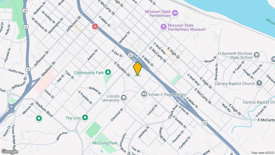 611 Cherry St, Unit C Map and Location Details
