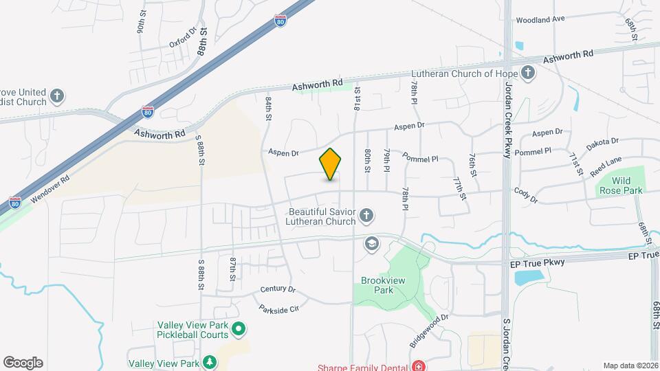 8231 Cody Dr Map and Location Details