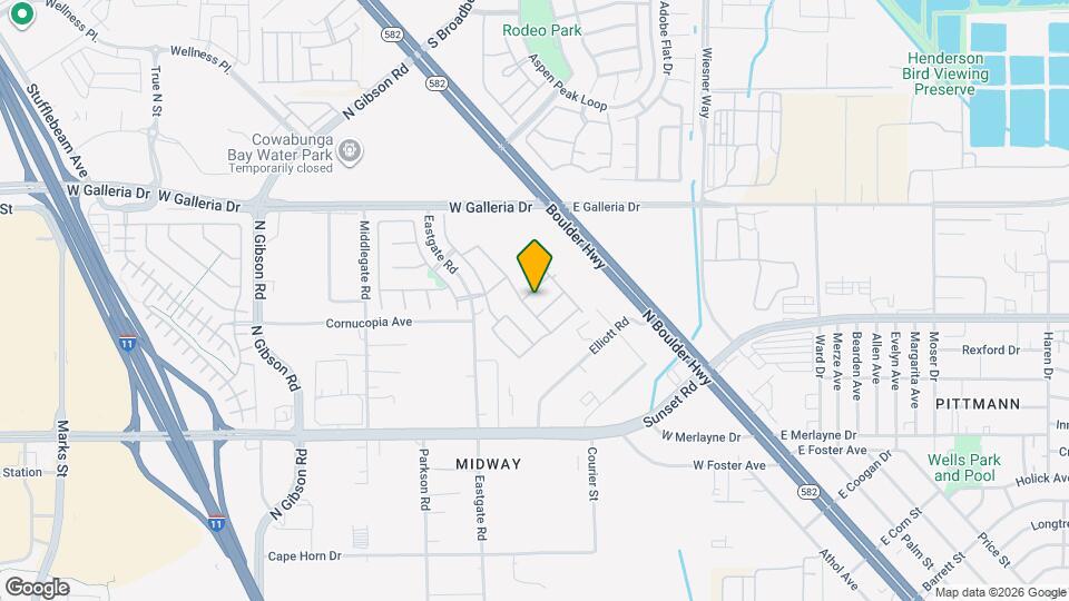 641 Ryan Peak Ln Map and Location Details