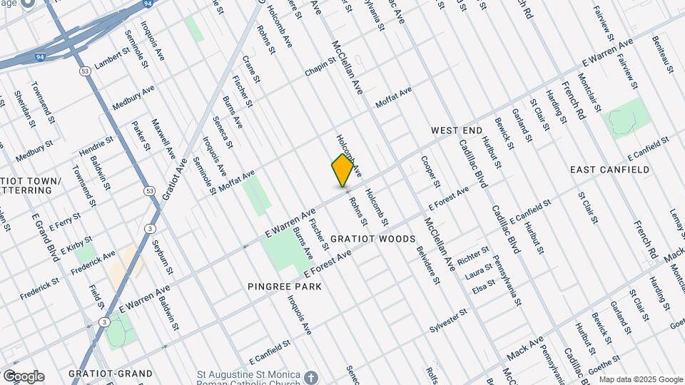 5001 Rohns St Map and Location Details