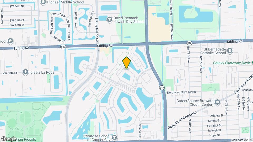 8408 NW 40th St Map and Location Details
