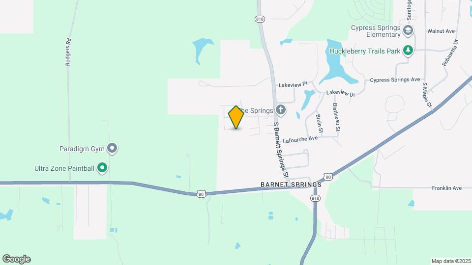 1708 Haskell Dr Map and Location Details