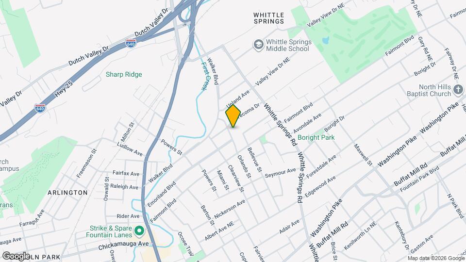 3512 Orlando St Mapa y Detalles de la Ubicación