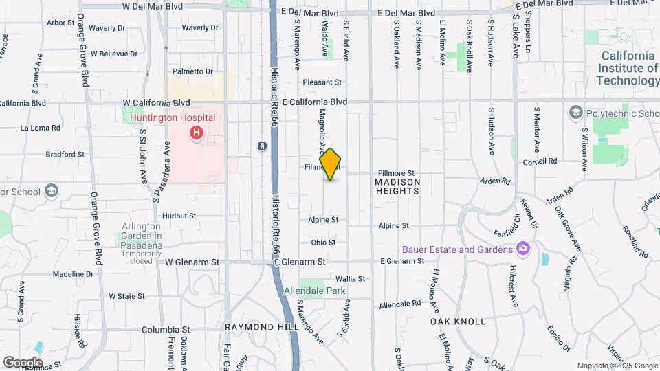 832 Magnolia Ave, Unit 14 Map and Location Details