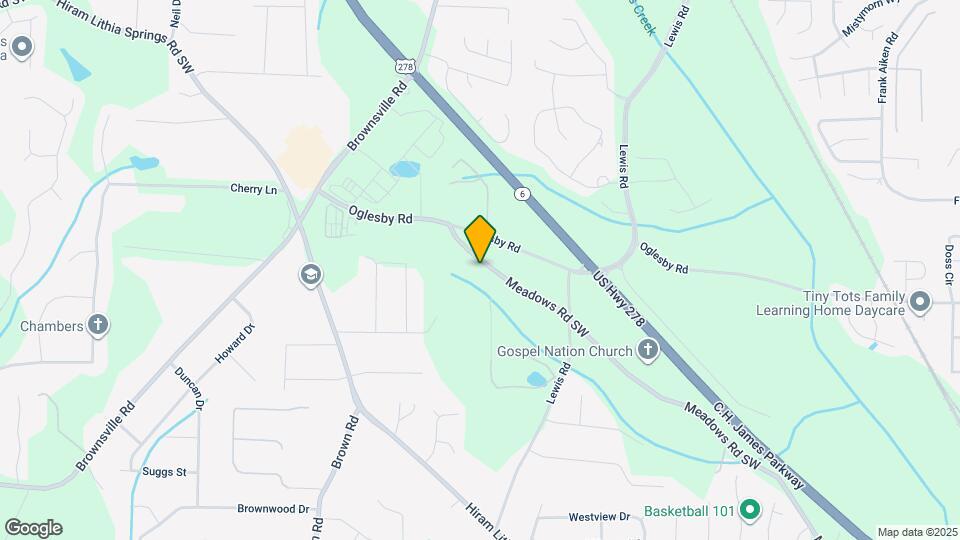 4594 Meadows Rd SW Map and Location Details