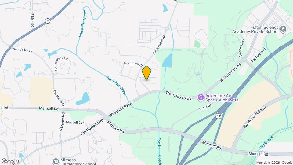 1210-1212 Hanover Pl Map and Location Details