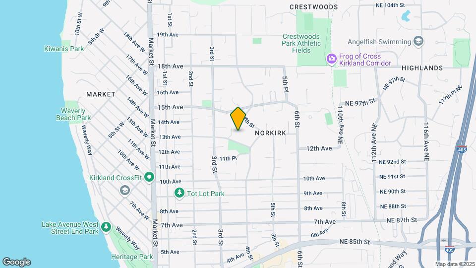 332 13th Ave Map and Location Details