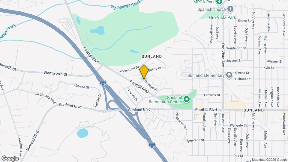 8980 Oswego St Map and Location Details