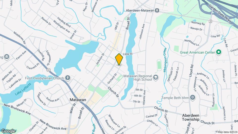 8 Orchard St Map and Location Details