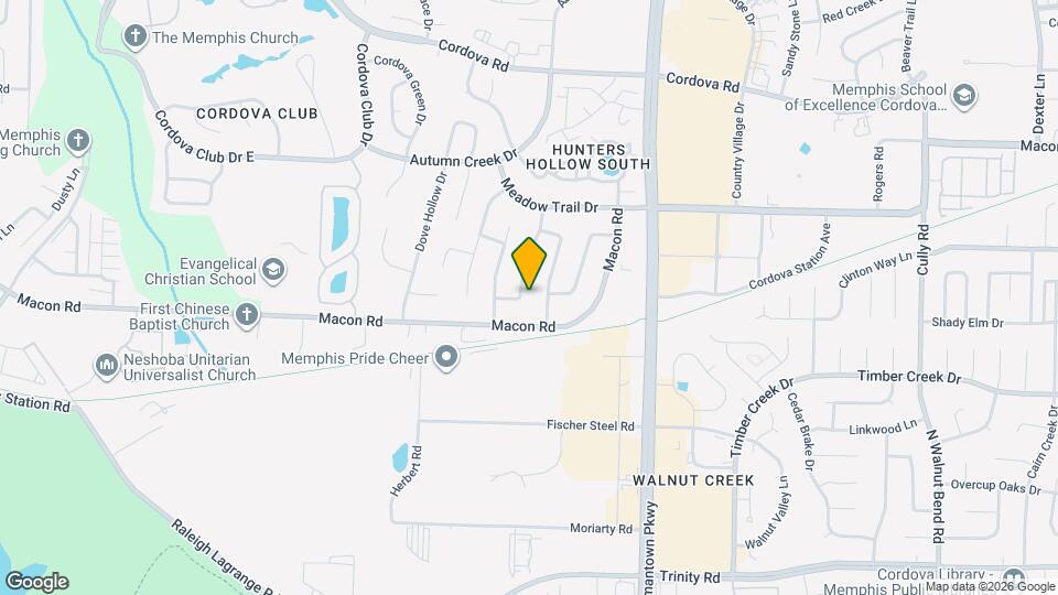 952 Grouse Meadow Dr Mapa y Detalles de la Ubicación