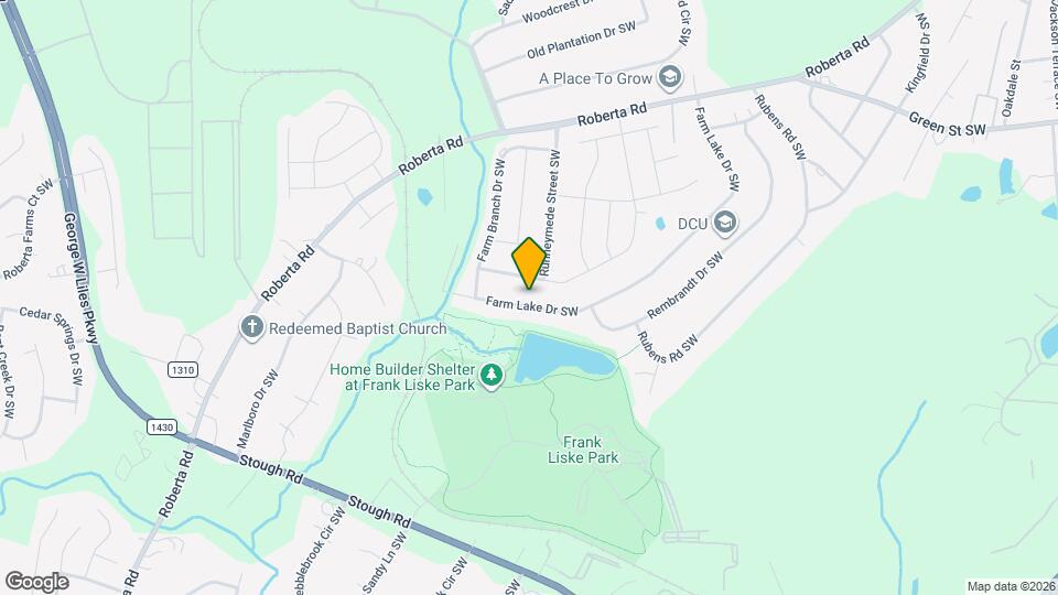 3650 Farm Lake Dr SW Map and Location Details