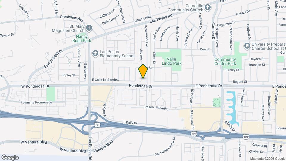 730 Jay Ave Map and Location Details