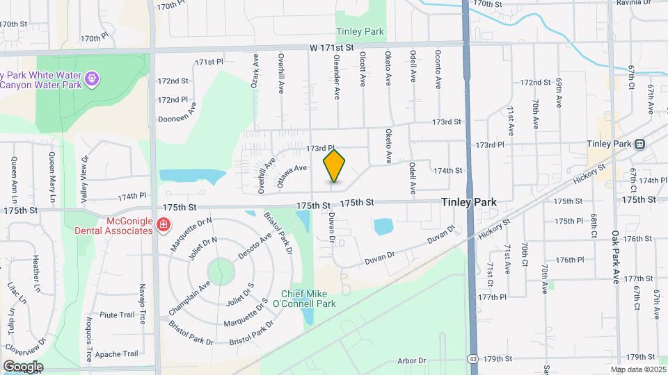 17379 Oleander Ave Map and Location Details