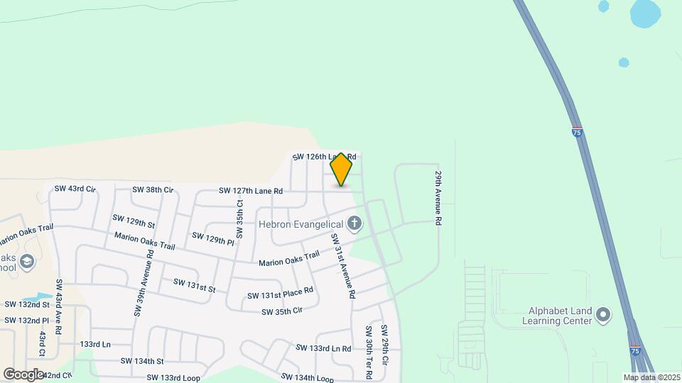 3159 SW 127th Lane Rd Map and Location Details