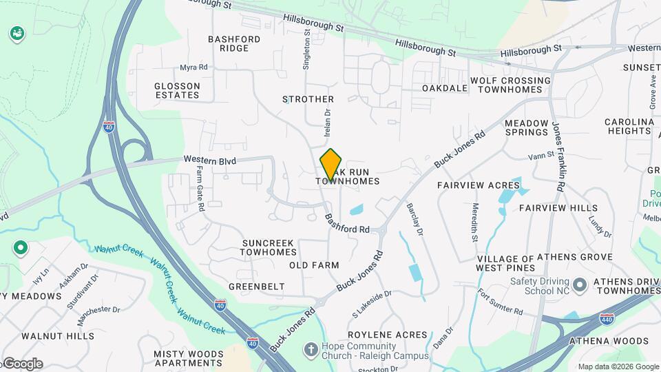 523 Bashford Rd Map and Location Details