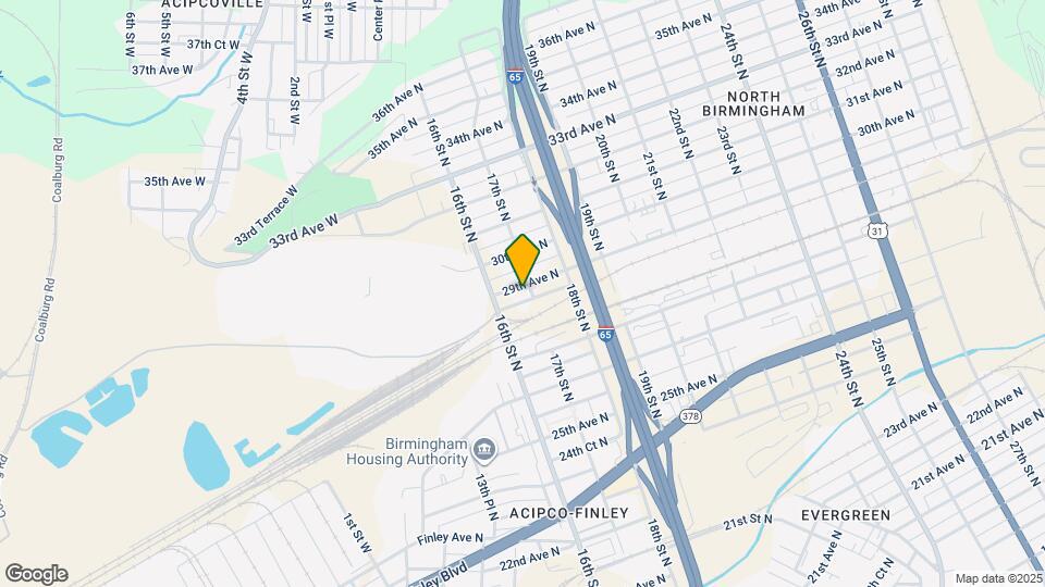 1625 29th Ave N Map and Location Details