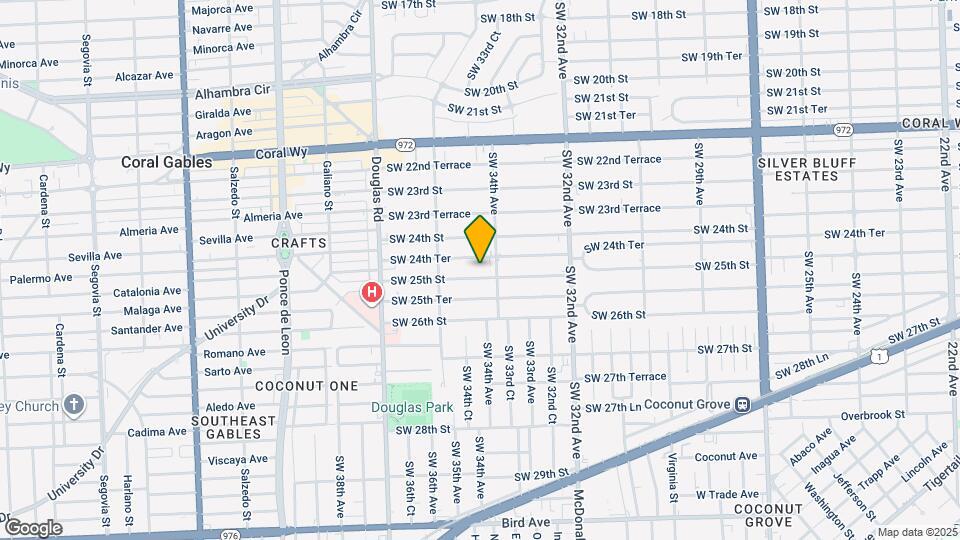3437 SW 25th St Map and Location Details
