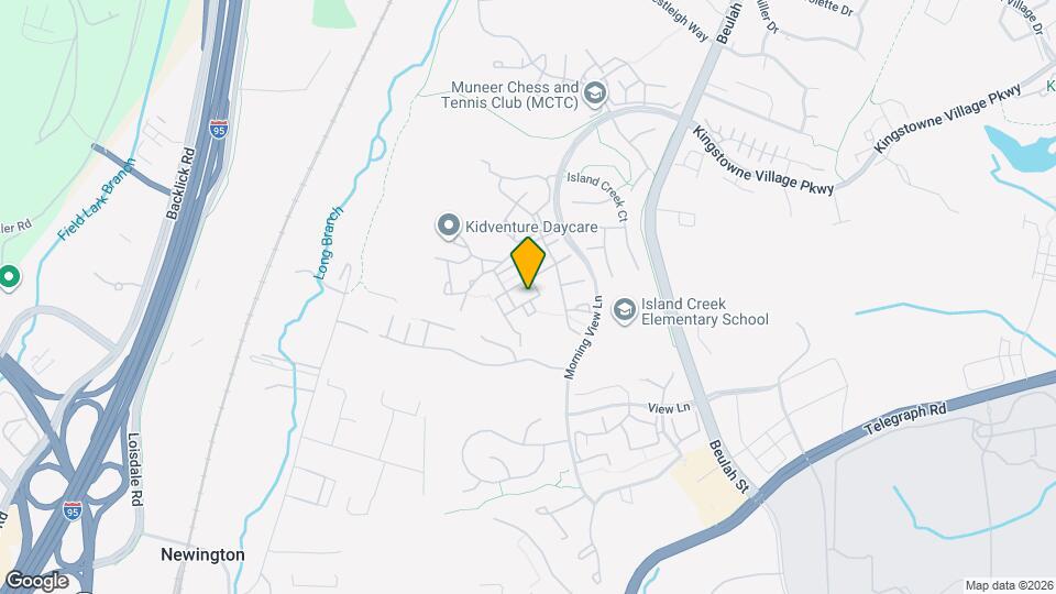 6618 Hunter Creek Ln Map and Location Details