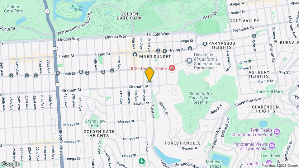 1495 7th Avenue Map and Location Details