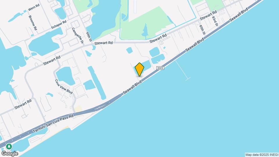 9420 Seawall Blvd Map and Location Details