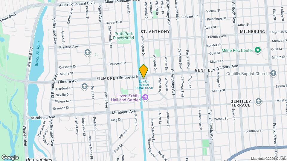 5280 Warrington Dr Map and Location Details