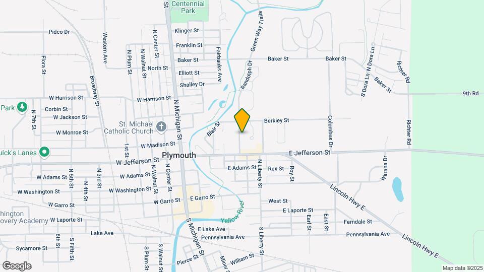 600 Randolph Dr Map and Location Details