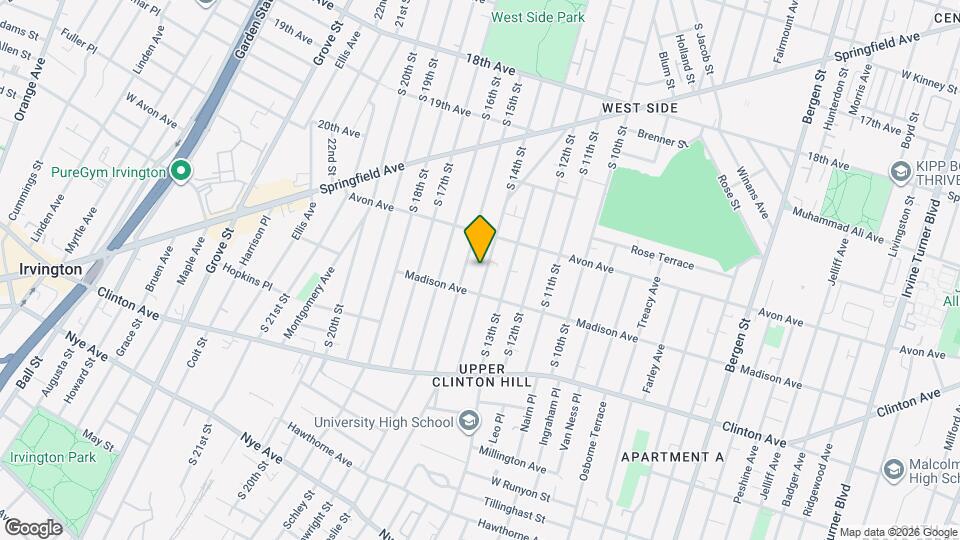 807 S 14th St Map and Location Details