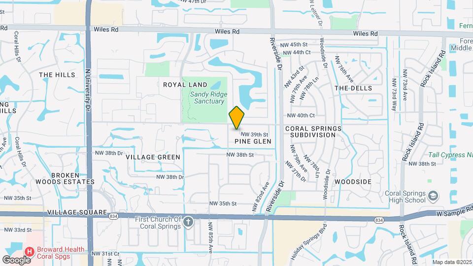 3952 NW 83rd Ln Map and Location Details