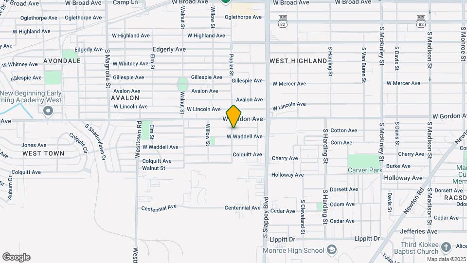1123 W Waddell Ave Map and Location Details