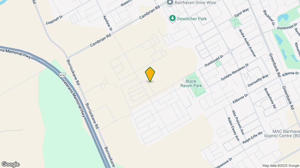 25 Pumice Pl Map and Location Details