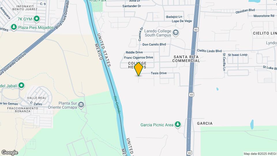 1525 Estudiantes Dr Map and Location Details