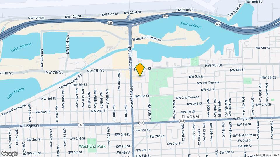5600 NW 6th St Map and Location Details