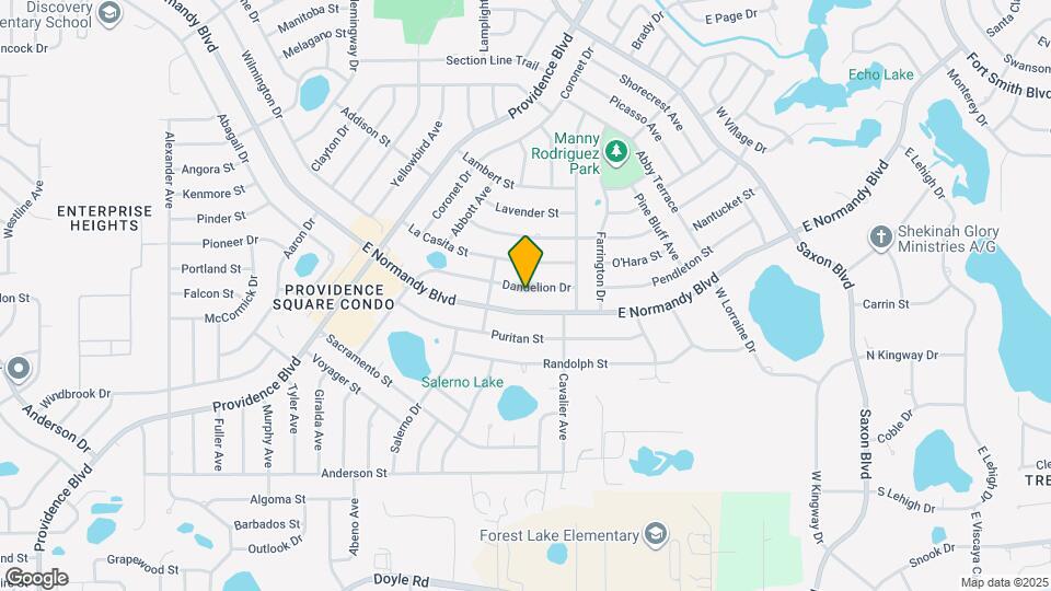 1437 Dandelion Dr Map and Location Details