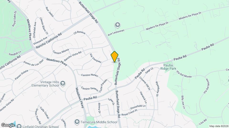 32405 Corte Palacio Mapa y Detalles de la Ubicación